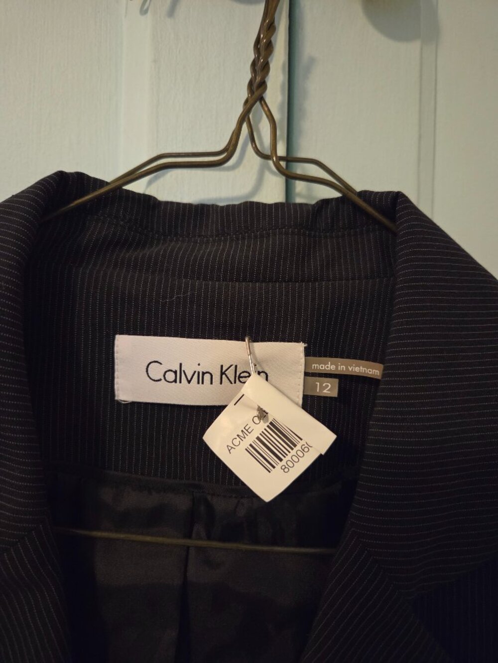 Calvin Klein suit